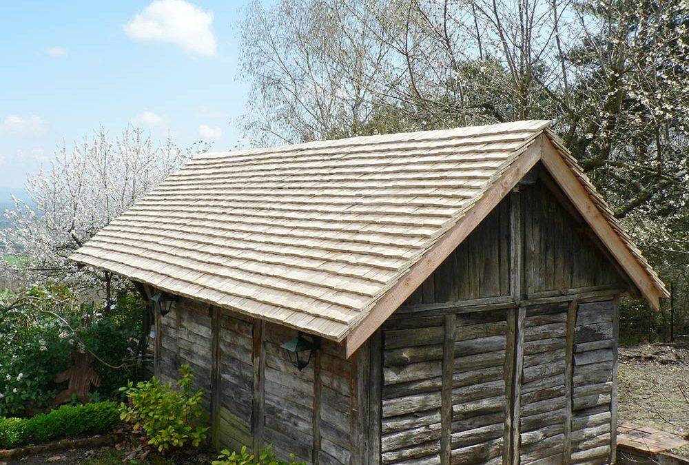 Rénovation toiture en tavaillon chataignier (Loire42)